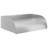 vidaXL Cascata com luzes LED 45x34x14 cm a&ccedil;o inoxid&aacute;vel 304