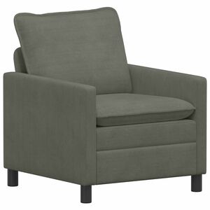 vidaXL Sof&aacute; Cinzento-claro 76 x 81 x 87,5 cm Tecido