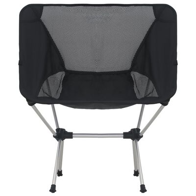 vidaXL Cadeiras campismo dobráveis c/ saco 2 pcs 54x50x65 cm alumínio