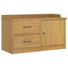 vidaXL Banco de entrada SANDNES 87x40x50 cm pinho maci&ccedil;o