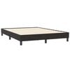 vidaXL Estrutura de cama sem colch&atilde;o 140x210 cm veludo preto