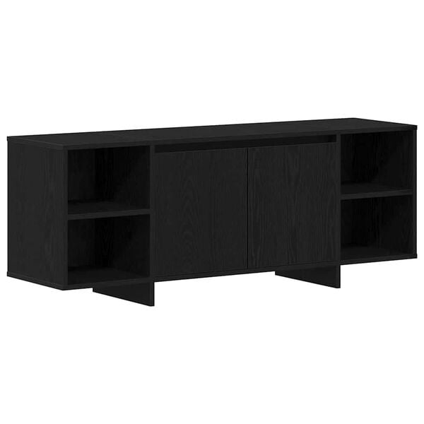 vidaXL Gabinete para TV Carvalho Preto 120 x 30 x 40,5 cm
