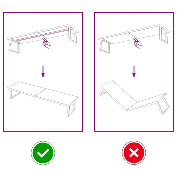 vidaXL Tampo de mesa 220x60x(2-4) cm carvalho tratado castanho-escuro