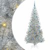 vidaXL &Aacute;rvore de Natal Prateado 210 cm PET