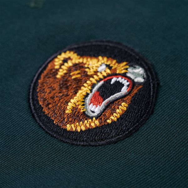 Sweatshirt para crian&ccedil;a verde-musgo 116