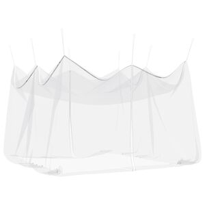 vidaXL Rede de Mosquito do Jardim 156 Malha Branco 4 x 4 x 2,5 m