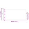 vidaXL Toldo lateral retr&aacute;til 140x300 cm castanho