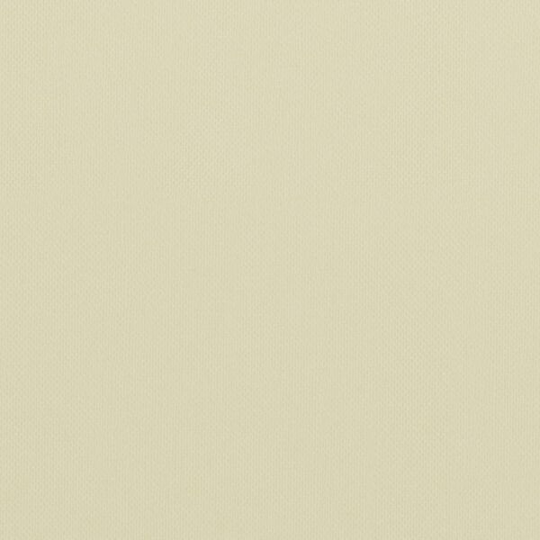 vidaXL Tela de varanda 75x300 cm tecido Oxford creme