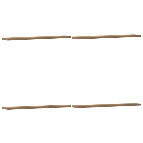 vidaXL Prateleiras p/ estante 4 pcs deriv. madeira carvalho artisiano