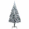vidaXL &Aacute;rvore de Natal com 300 LEDs com suporte Verde 300 cm PVC