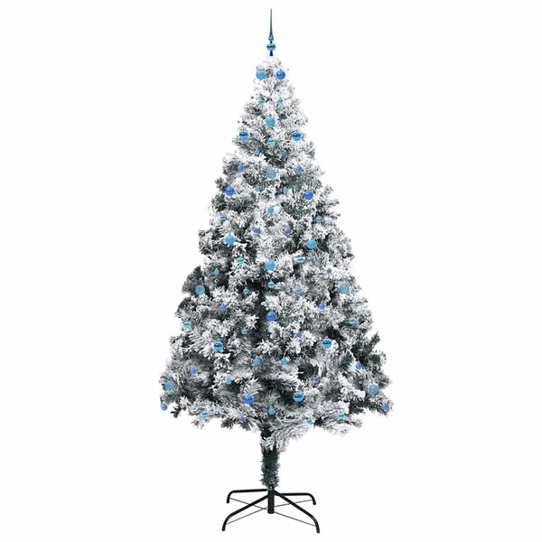 vidaXL &Aacute;rvore de Natal com 300 LEDs com suporte Verde 300 cm PVC