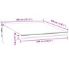 vidaXL Toldo retr&aacute;til autom&aacute;tico 400x300 cm antracite e branco
