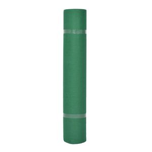 vidaXL Tapete Liso Verde 1 x 24 m Tecido