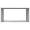 vidaXL Floreira Cinzento-claro 195 x 100 x 45 cm A&ccedil;o Galvanizado