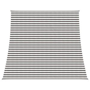 vidaXL Vela de Sombra Cinza Claro e Branco 4 / 5 x 4 m HDPE