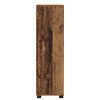 vidaXL Arm&aacute;rio de Banheiro com porta Madeira Antiga 30,5 x 30 x 101 cm