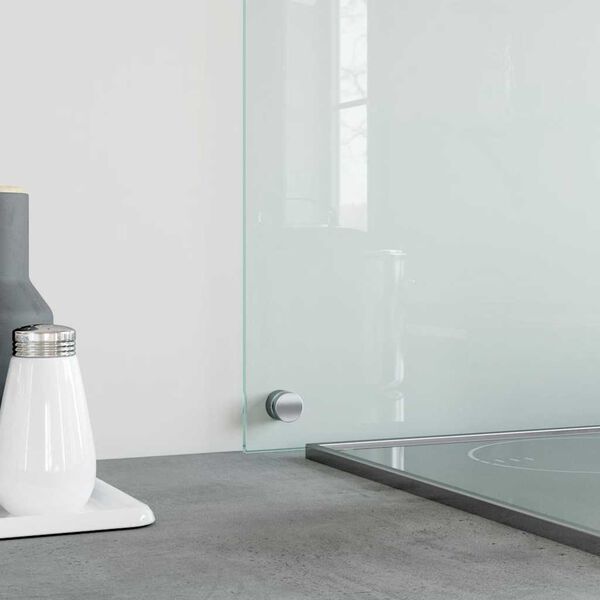 vidaXL Painel anti-salpicos cozinha 100x40 cm vidro temp. transparente