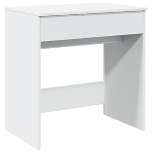 vidaXL Toucador com espelho 73x46,5x120 cm cor branco