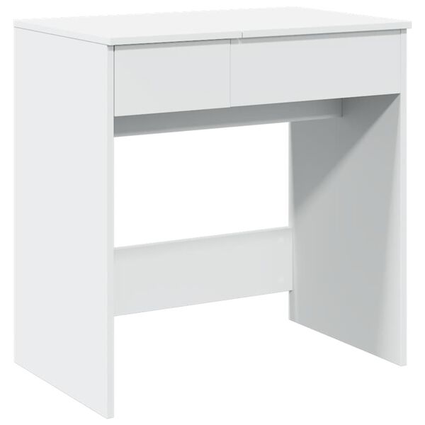 vidaXL Toucador com espelho 73x46,5x120 cm cor branco