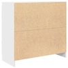 vidaXL Aparador 80x35x76 cm derivados de madeira branco