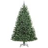 vidaXL &Aacute;rvore de Natal Articulada Artificial Verde 270 cm PVC e Metal