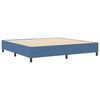 vidaXL Estrado de cama plataforma Azul 200 x 200 cm