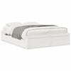 vidaXL Cama sem colch&atilde;o 140x190 cm madeira de pinho maci&ccedil;a branco