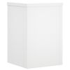 vidaXL Suportes p/ plantas 2 pcs 20x20x30 cm derivados madeira branco
