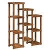 vidaXL Suporte para Plantas Natural 85 x 30 x 114,5 cm