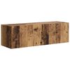 vidaXL Conjunto de Gabinete de Parede para TV 6 pcs Madeira Antiga