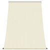 vidaXL Toldo retrátil 150x150 cm tecido e aço cor creme