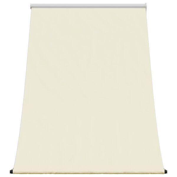 vidaXL Toldo retrátil 150x150 cm tecido e aço cor creme