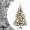 vidaXL &Aacute;rvore de Natal artificial com bolas 120 cm 150 LED