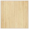 vidaXL Tapete quadrado 100x100 cm bambu cor natural clara