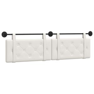 vidaXL Cabeceira suspensa Couro Sint&eacute;tico