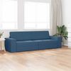 vidaXL Sof&aacute;-Cama 200cm Azul Marinho tecido