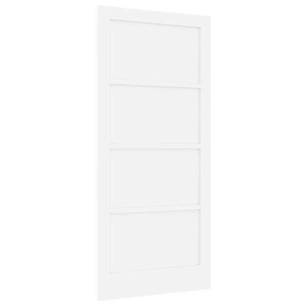 vidaXL Porta Interna ORKDAL Branco 93 x 202 cm Contraplacado