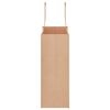 vidaXL Sacos de papel 250 unid com al&ccedil;as castanho 18x8x22 cm
