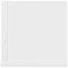 vidaXL Estantes parede 2pcs 100x16,5x16,5 cm derivados madeira branco