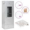 vidaXL Defumador p/ churrasqueira c/ gerador fumo frio a&ccedil;o galvanizado