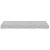 vidaXL Prateleiras de parede 4 pcs 60x23,5x3,8cm MDF cinzento-cimento