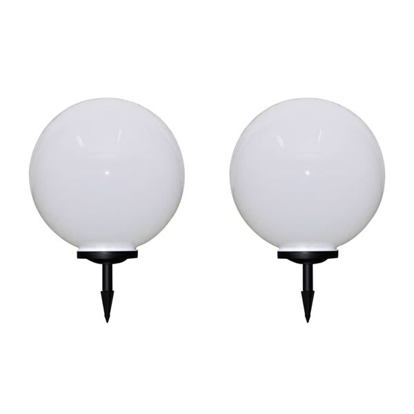 vidaXL Candeeiros de exterior 2 pcs LED 50 cm com estacas de enterrar