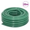 vidaXL Mangueira de jardim 0,9" 20 m PVC verde
