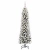 vidaXL &Aacute;rvore de Natal Artificial Branco 150 cm PVC, Metal e Pl&aacute;stico