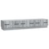 vidaXL Gabinete para TV com gaveta Sonoma Cinzento 147 x 34,5 x 27 cm