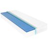 vidaXL Colch&atilde;o 100x200 cm espuma viscoel&aacute;stica c/ mem&oacute;ria 18 cm H2