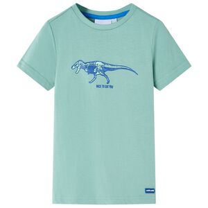 T-shirt para crian&ccedil;a caqui-claro 116