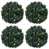 vidaXL Bolas de buxos artificiais 4 pcs 12 cm