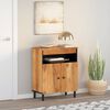 vidaXL M&oacute;vel de apoio 60x33x75 cm madeira de ac&aacute;cia maci&ccedil;a