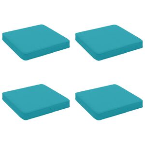 vidaXL Almofadas de Assento de 4 Pe&ccedil;as VUGHT 4 pcs 100% Poli&eacute;ster